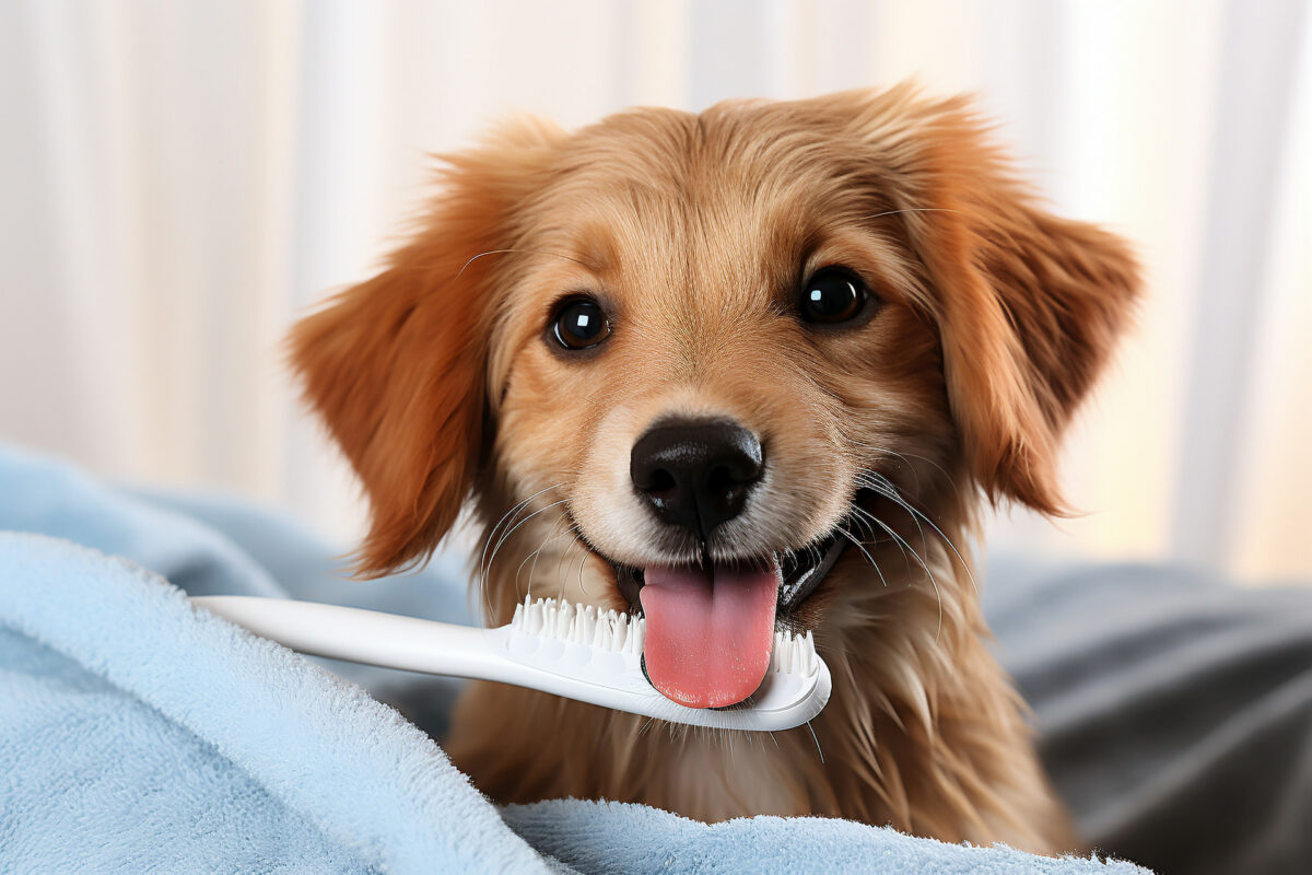 4.提供小狗狗適當的清潔和護理習慣。例如：溫和洗髮產品、定期梳毛、保持皮膚乾燥等。