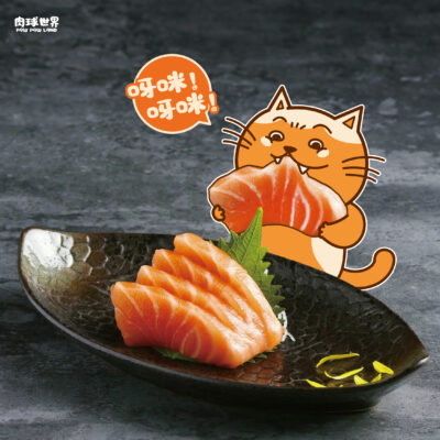 貓咪鮭魚壽司》貓咪為什麼吃離胺酸？一種與牛磺酸搭配的寵物胺基酸！